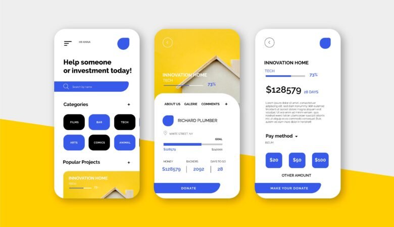 App Design For Local Agency And Company